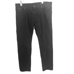 Hugo Boss Men's Black Stretch Jeans - 34/32